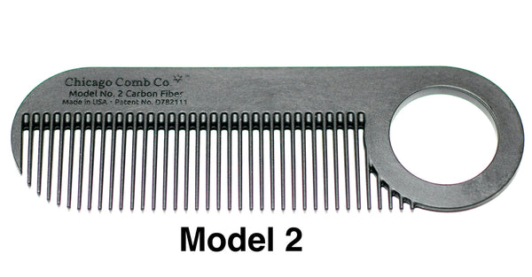 Carbon Fiber Combs - Choose any Three (3) - Chicago Comb