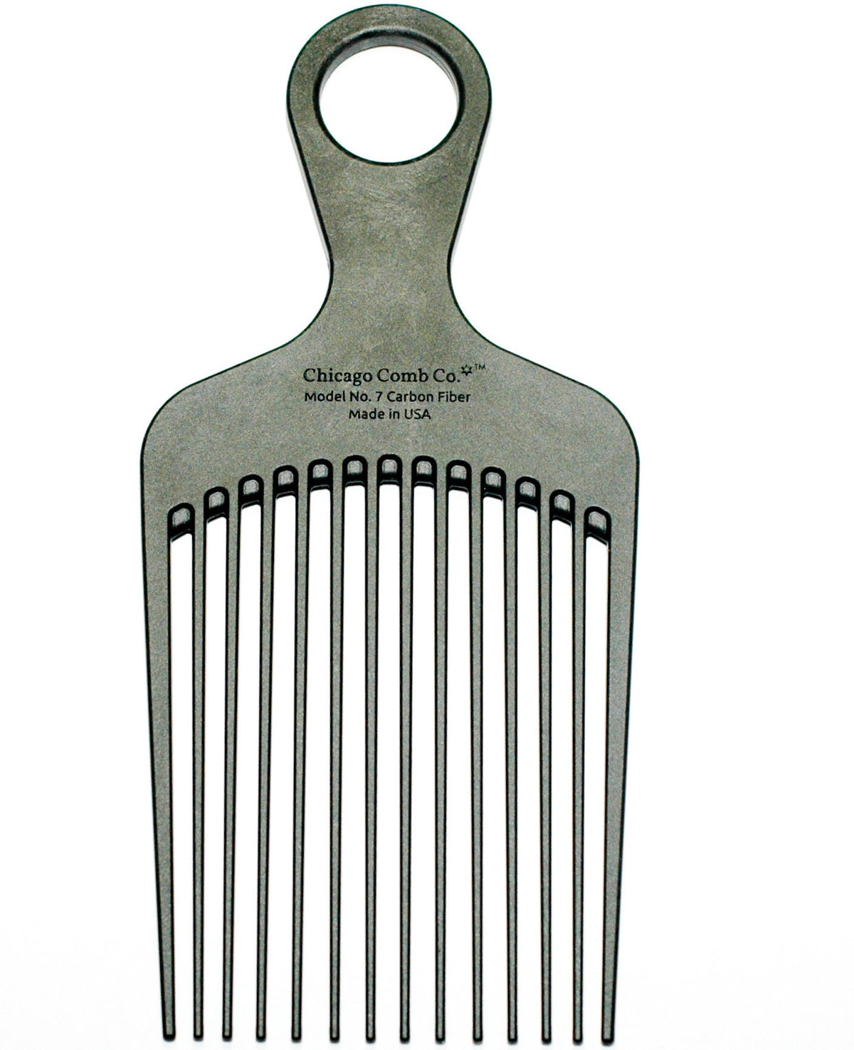 5pcs/Set Hair Combs, Including Flat Top Combs, Carbon Fiber